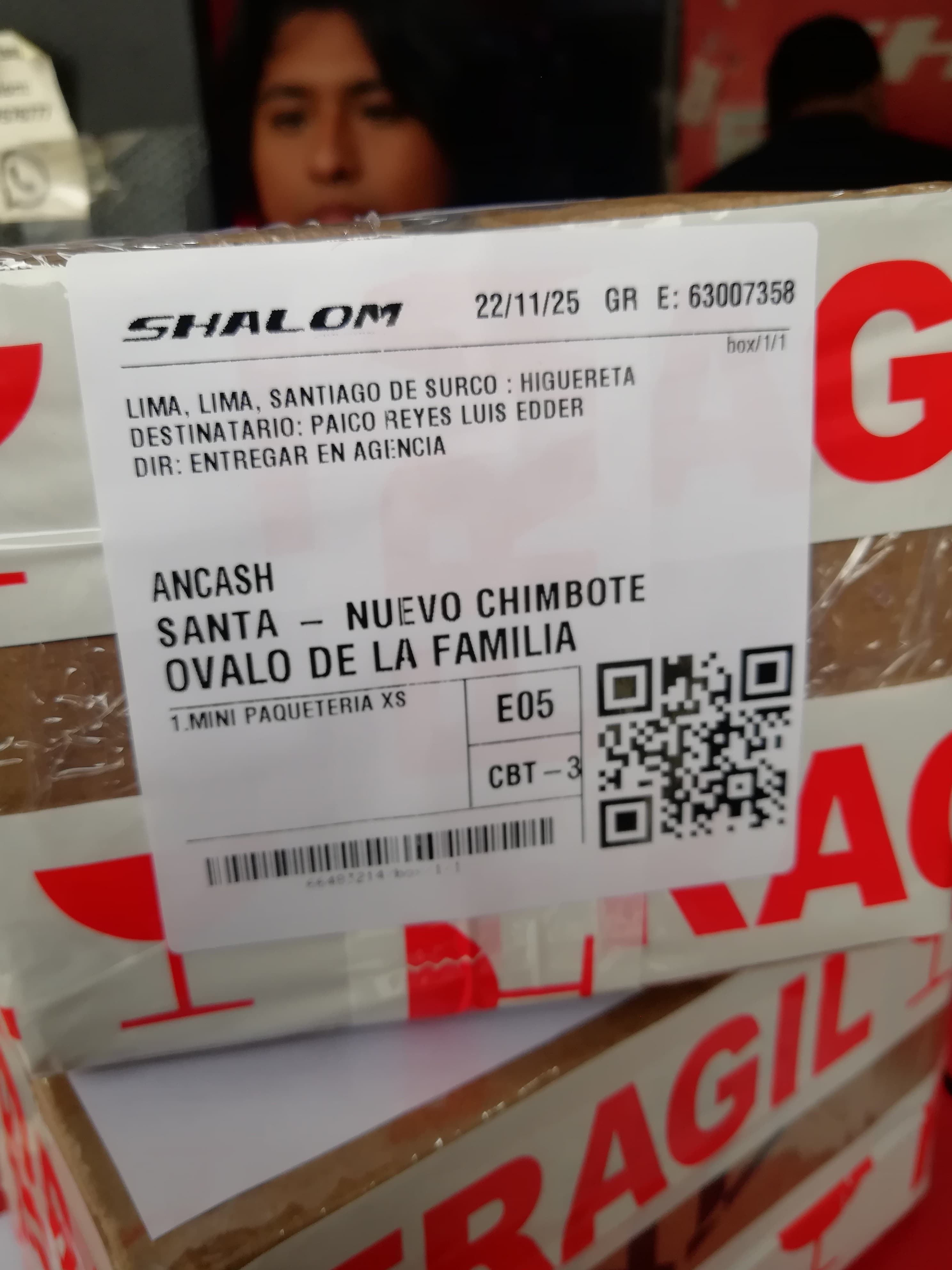 Comprobante de envío 2